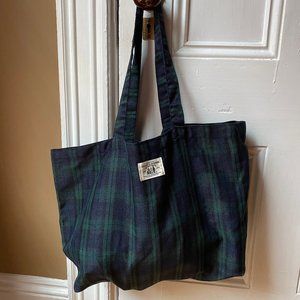Sezane Scotland Highlands collection tote